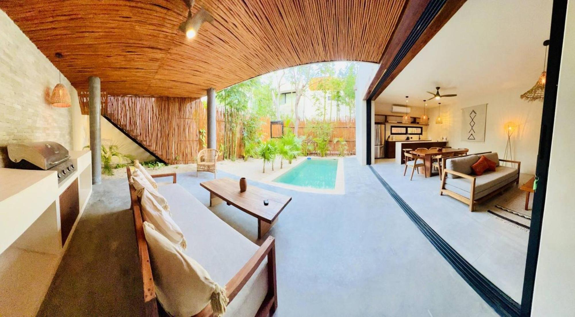 2 Bedroom Deluxe With Private Pool & Grill Atman 110 * Tulum