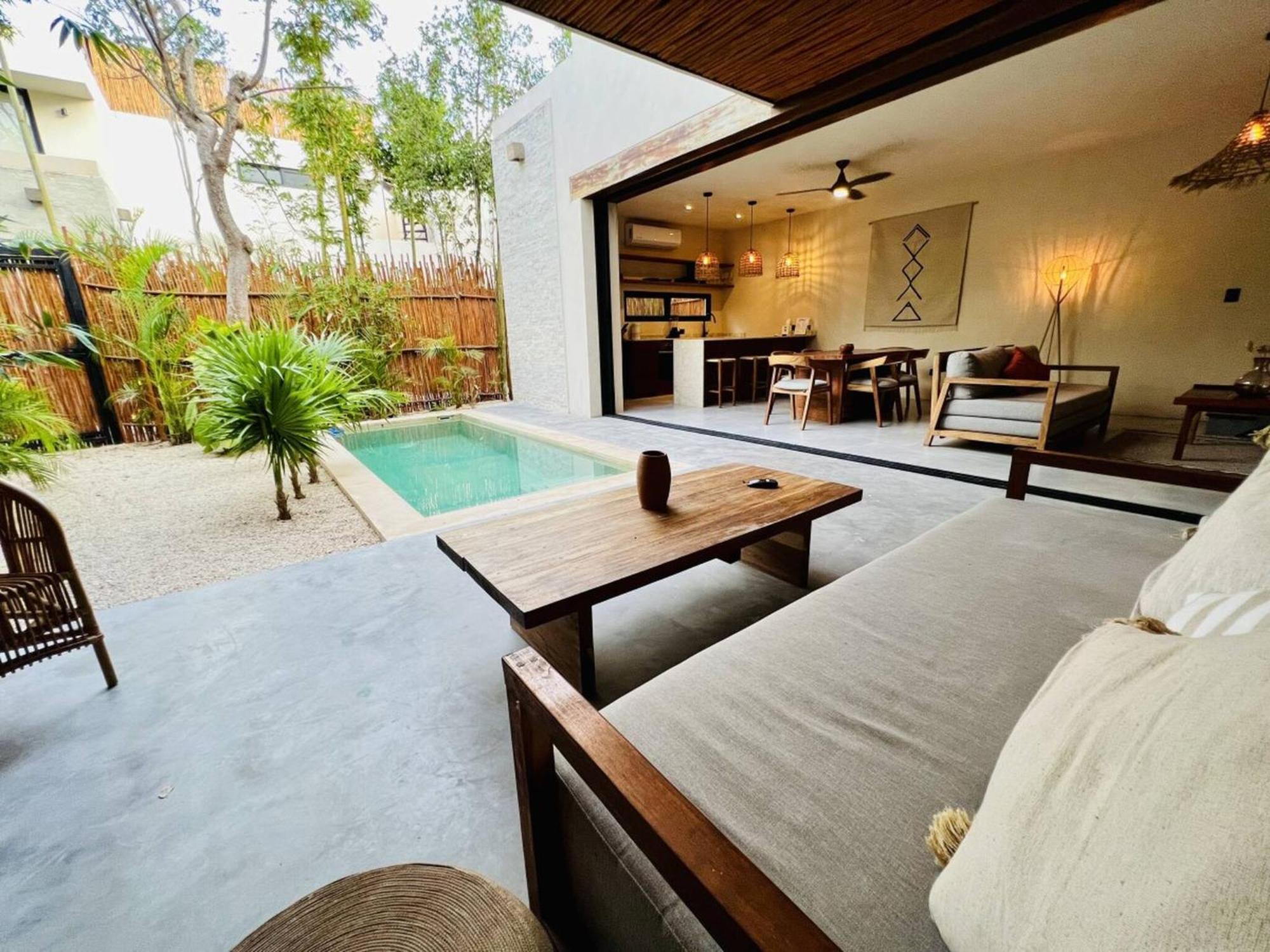 2 Bedroom Deluxe With Private Pool & Grill Atman 110 * Tulum
